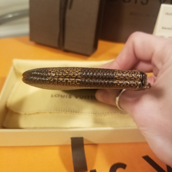 💯Authentic LV Coin/Card Pouch/Key Cles - Damier Ebene - Picture 6 of 10